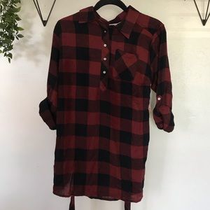 Flannel Maternity Shirt - NWT, never worn!